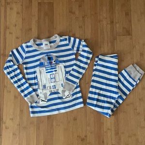 Hanna Andersson Star Wars Pajamas sz 6/7